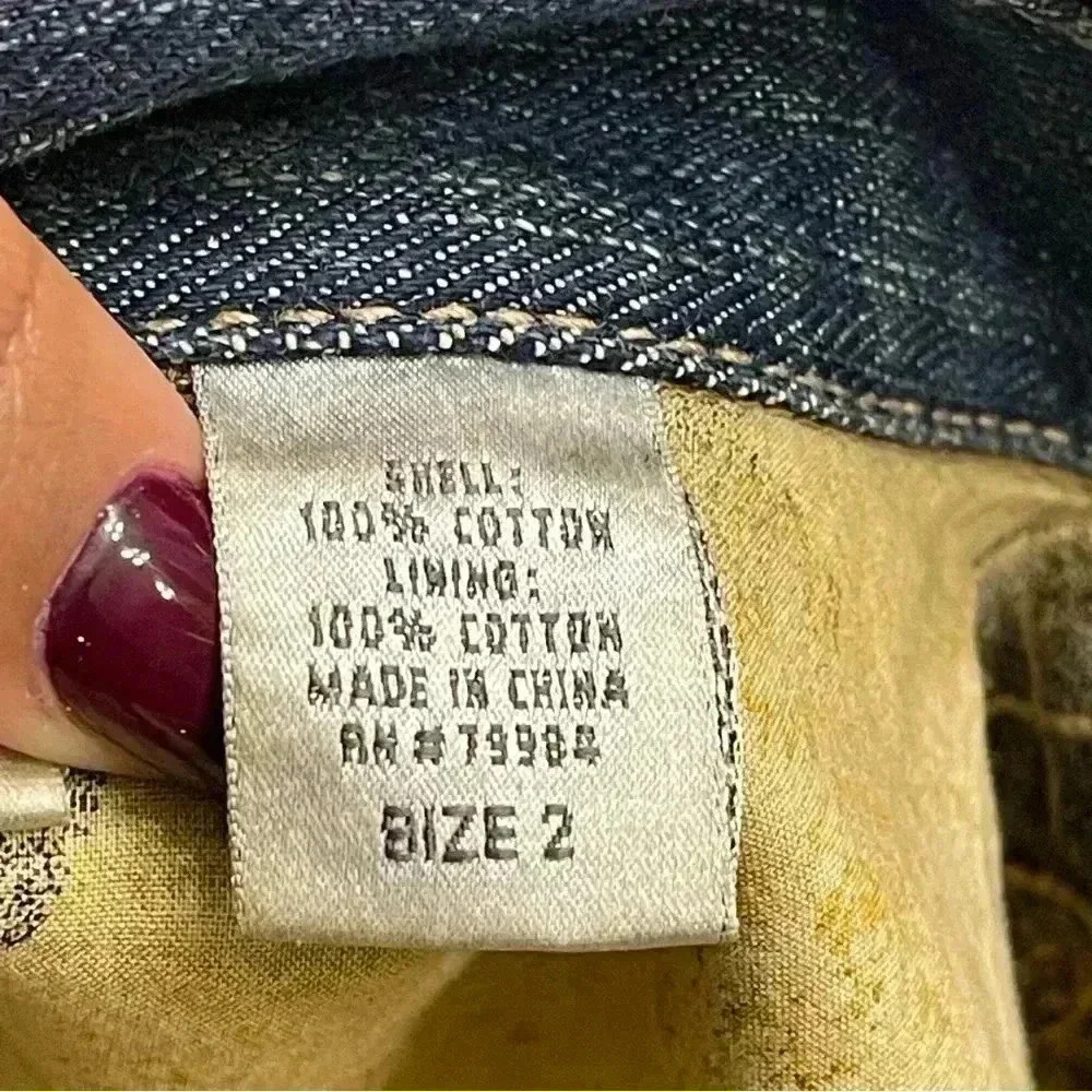 Chico’s Lined Denim Jacket - Picture 10 of 11